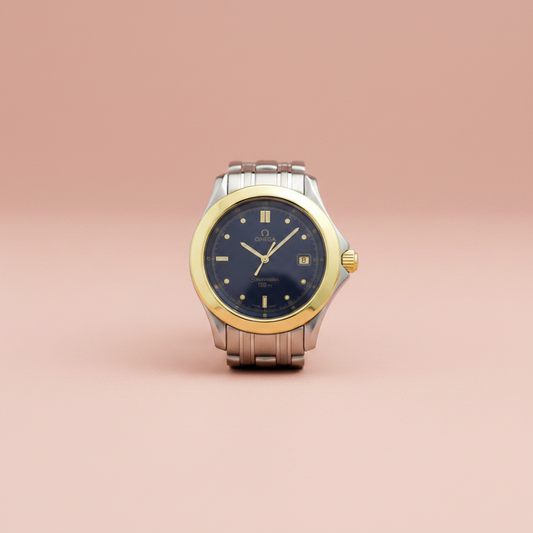 Omega Seamaster · 18K Yellow Gold · Steel