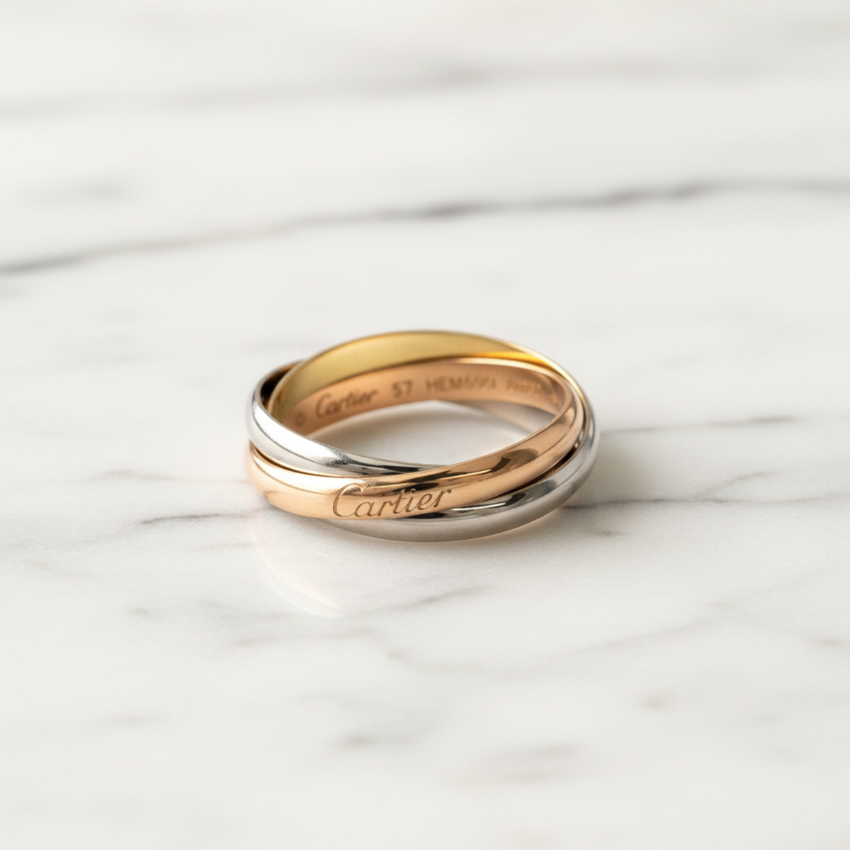 Cartier Trinity · Tri-Gold