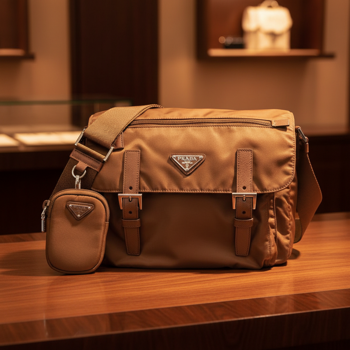Prada Re-Nylon · Crossbody · Nylon & Leather