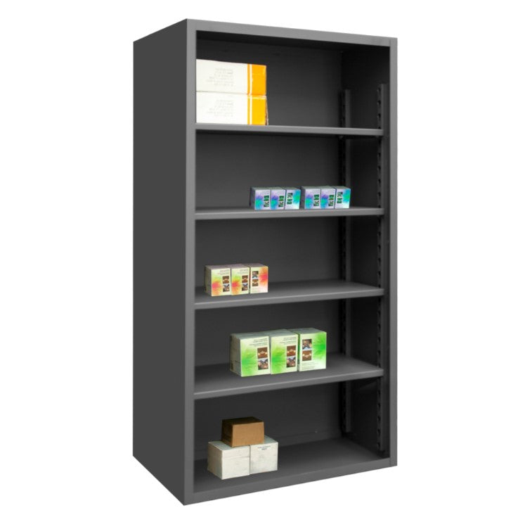 Enclosed Sheving with 4 Shelves