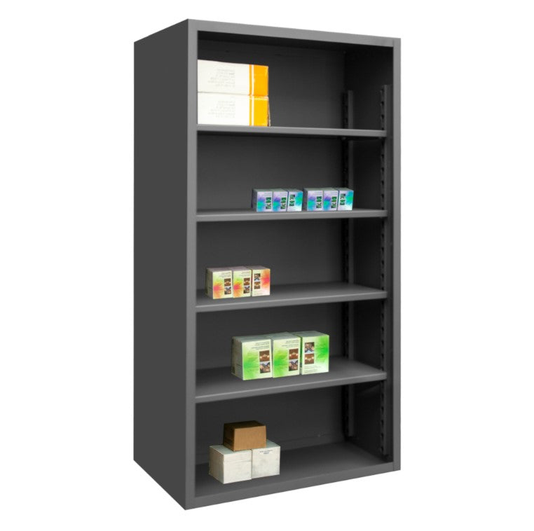 Enclosed Sheving with 4 Shelves