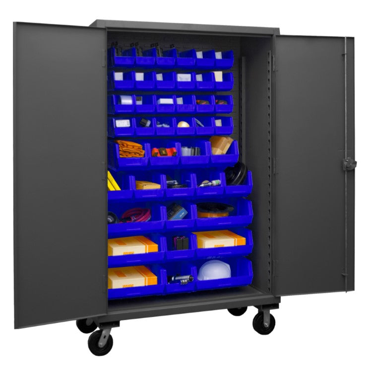 Mobile Cabinet with 42 Bins