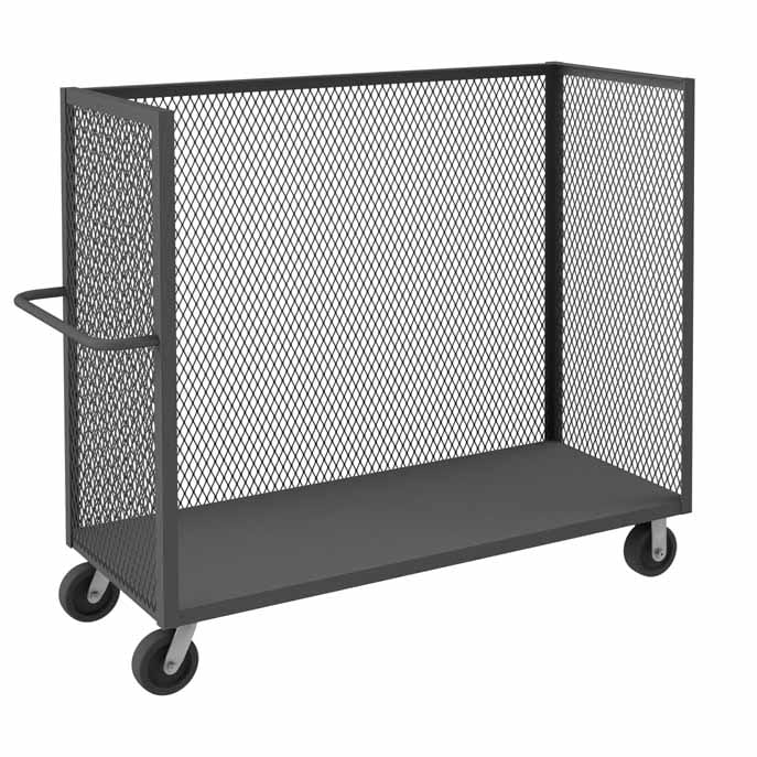 3-Sided Mesh Truck with 1 Shelf