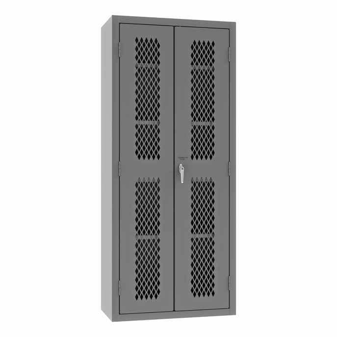 Ventilated Cabinet with 4 Shelves