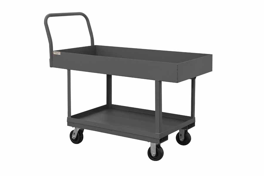 24in x 48in Platform Truck with 2 Shelves