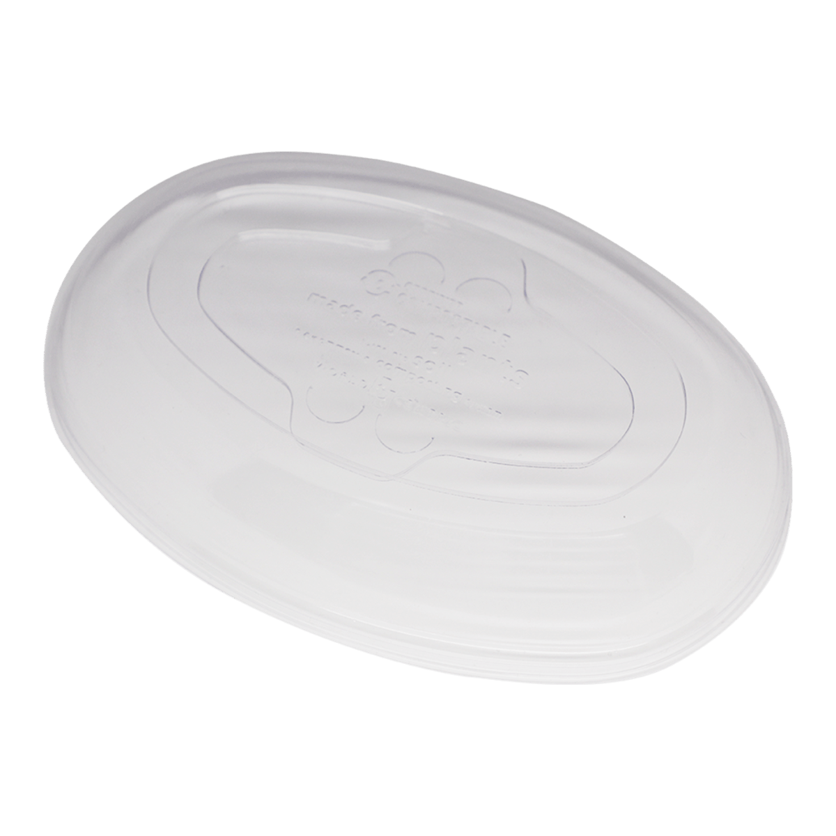 World Centric LID PLA - Small Burrito Bowls (18 oz), Clear, Vented (QTY:400)