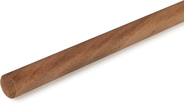 VENTRAL 3/4 Inch (0.75) Walnut Dowel Rod Sticks Unfinished Wood for Hobby Crafts