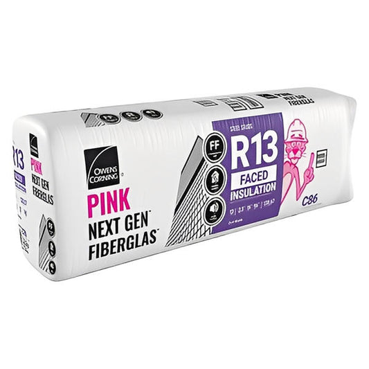 Owens Corning R-13 Kraft Faced Fiberglass Insulation Batts (All Sizes)