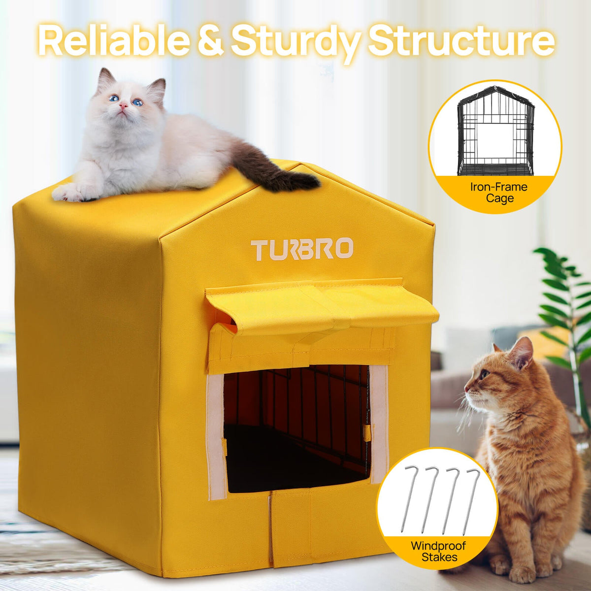 (Open Box) Neighborhood CH17A Heated Cat House