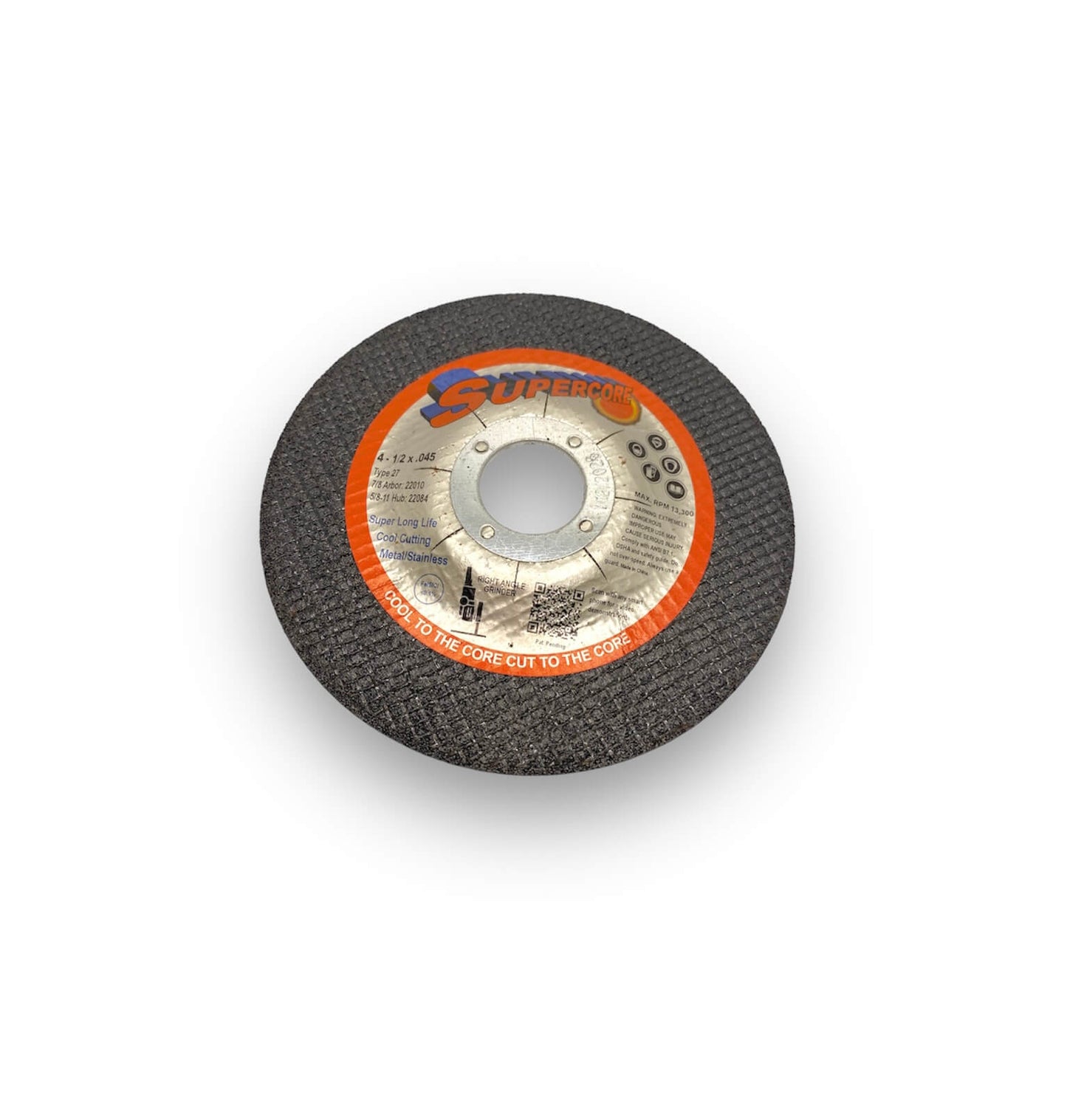 4-1/2 x .045 x 7/8in Depressed Center Cut Off Wheel