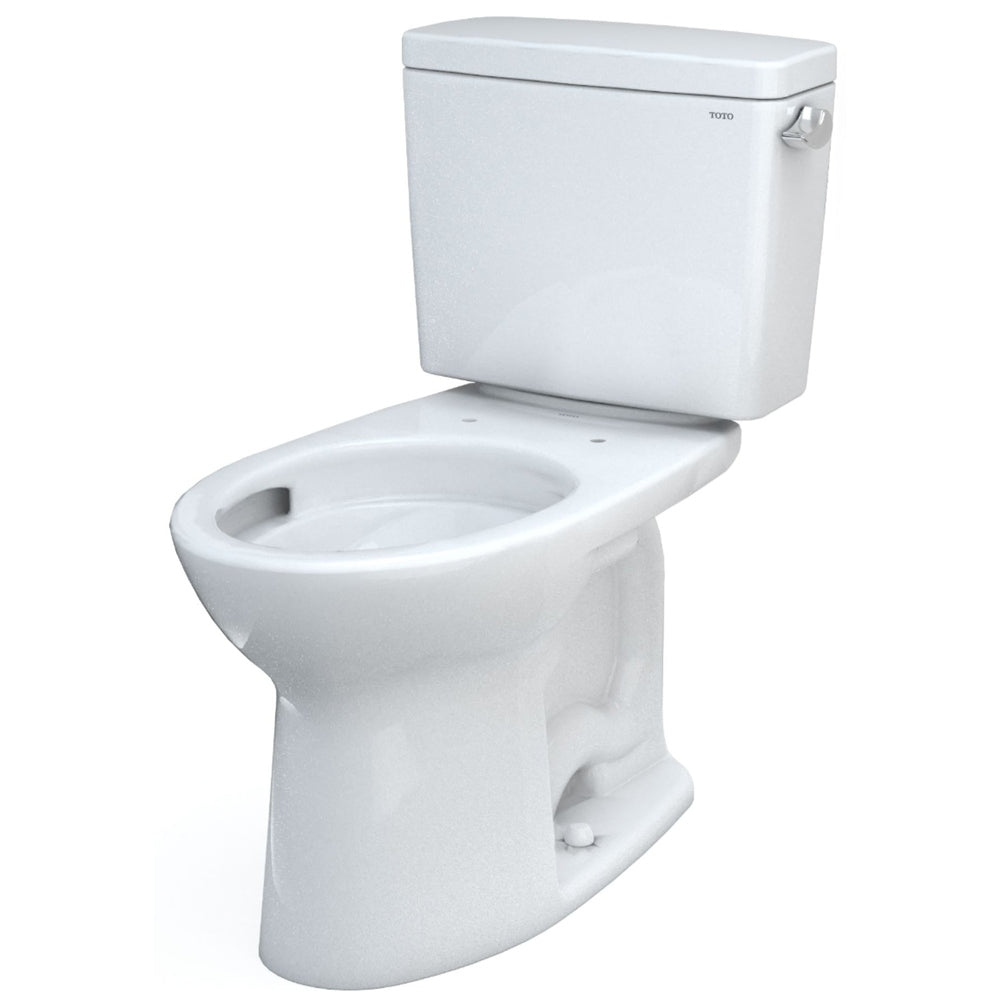 TOTO Drake 2-Piece Elongated Toilet with 1.28 GPF Tornado Flush, 12" Rough-in, Right-Hand Trip Lever, CST776CEFRG#01