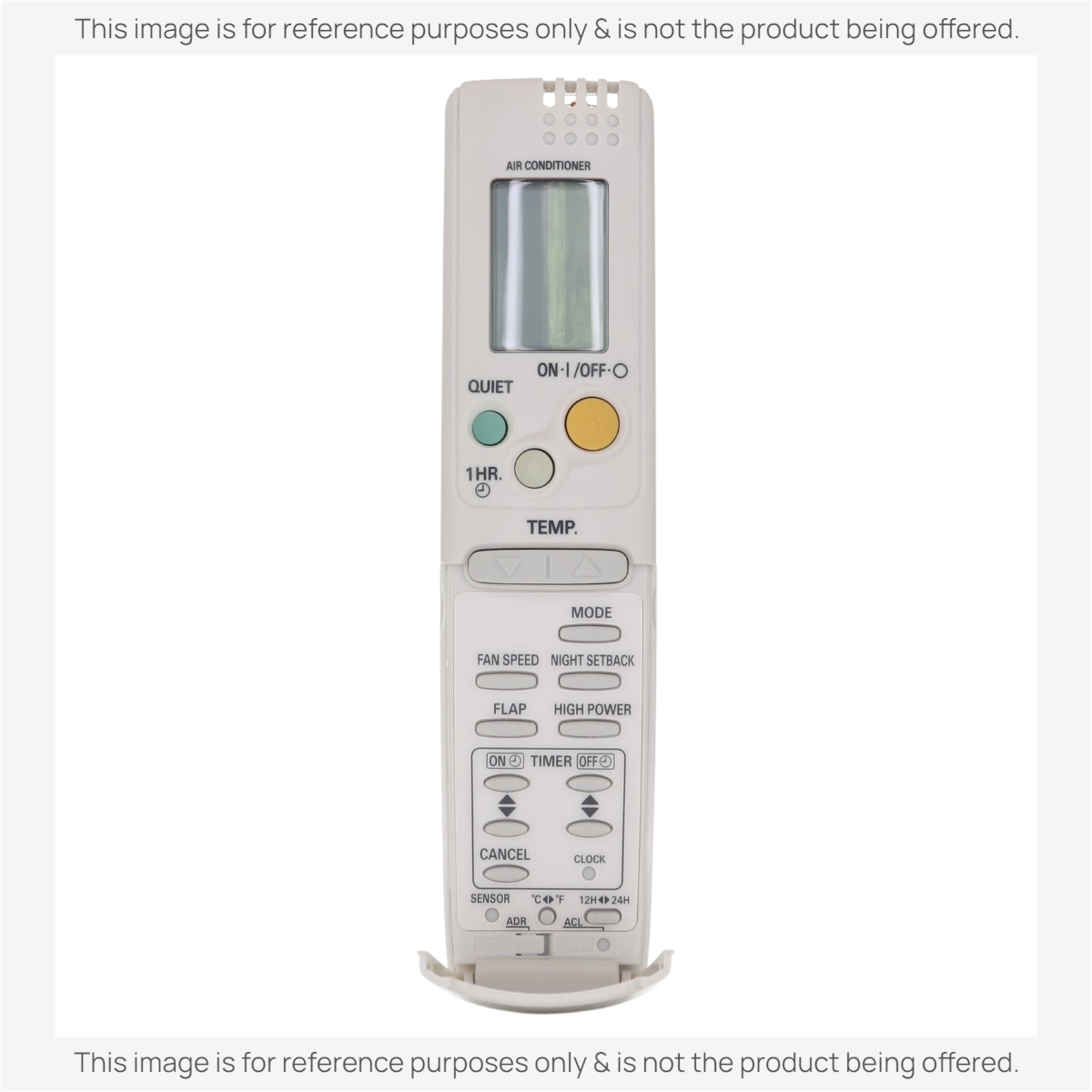 Anderic Substitute for Panasonic CV6233187037 Air Conditioner Remote Control with Wall mount [KTN828]