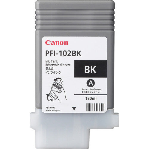 Canon Ink Tank PFI-102BK - Black Ink Tank 130ml