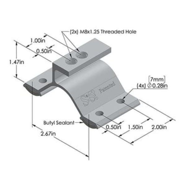 CorruBracket™ for Corrugated Roofs