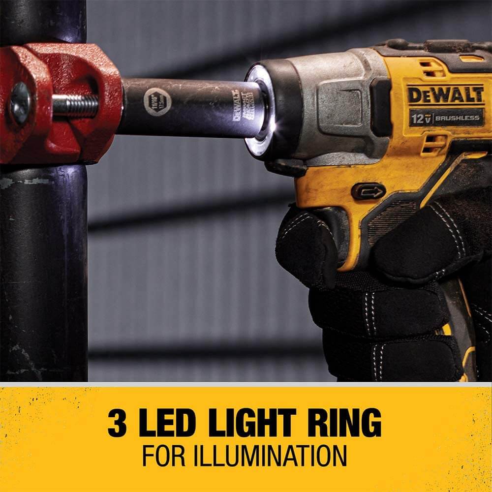 DEWALT DCF902B XTREME™ 12V MAX* Brushless 3/8 in. Cordless Impact Wrench (Tool Only)