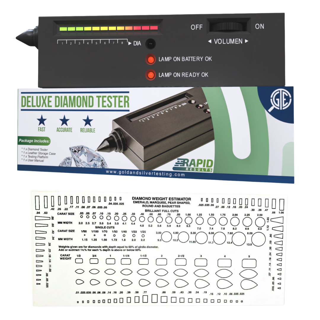 GTE Digital Diamond Tester – Electronic Gemstone & Jewelry Testing Tool