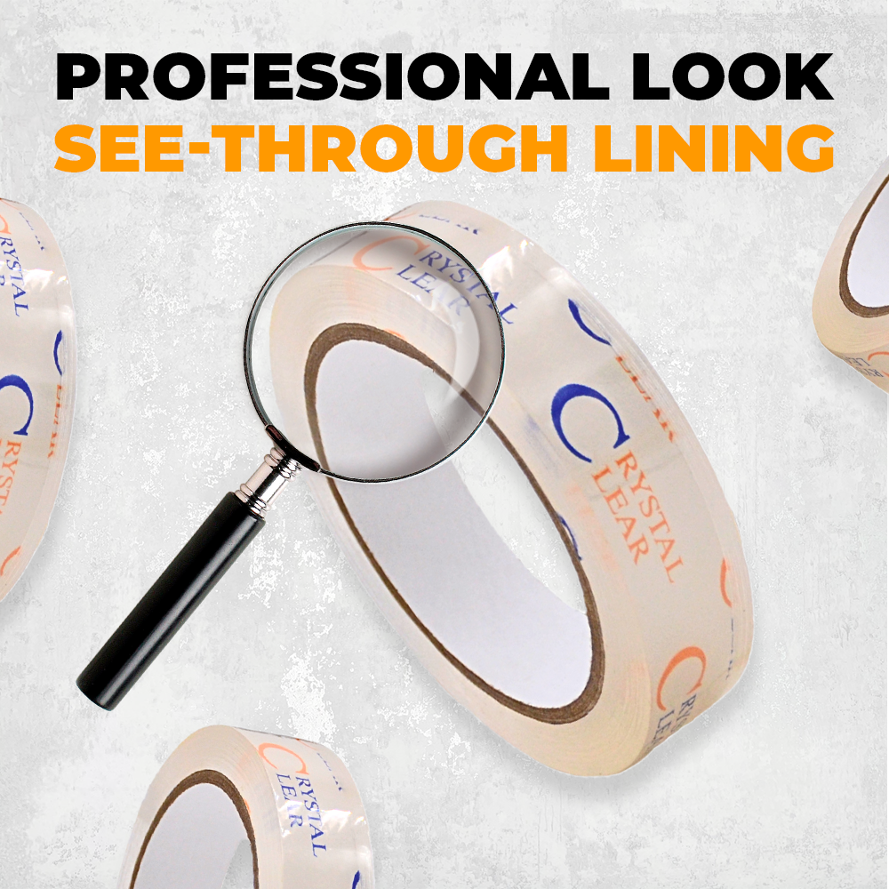 Crystal Clear Carton Sealing Tape | CST26CC (2.7 to 3.6 Mil)