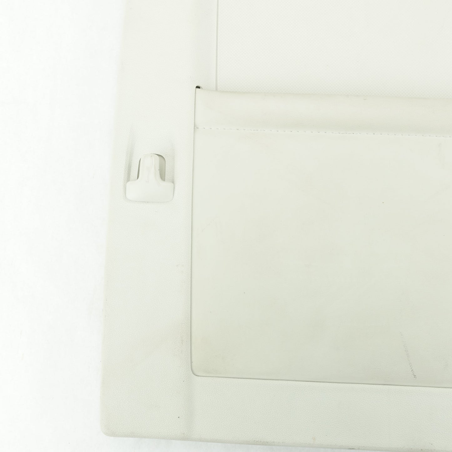 2011 2012 2013 Dodge Journey Front Seat Back Storage Cargo Pocket White Leather
