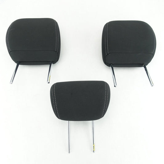 2012 2013 Kia Soul Rear Headrest Head Rest Black Cloth Set