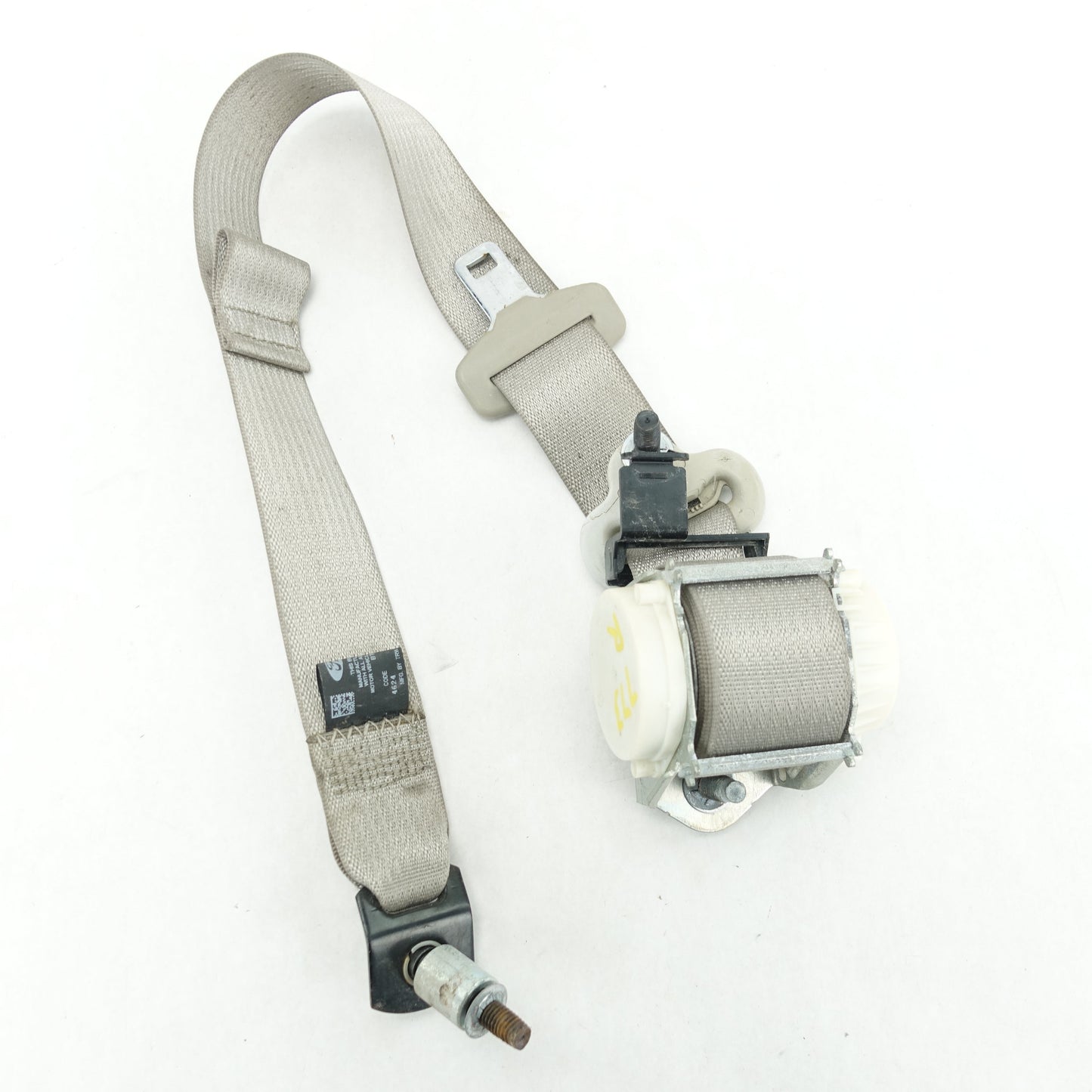 2011 2012 2013 2014 Ford Edge Right Rear Seat Belt Gray