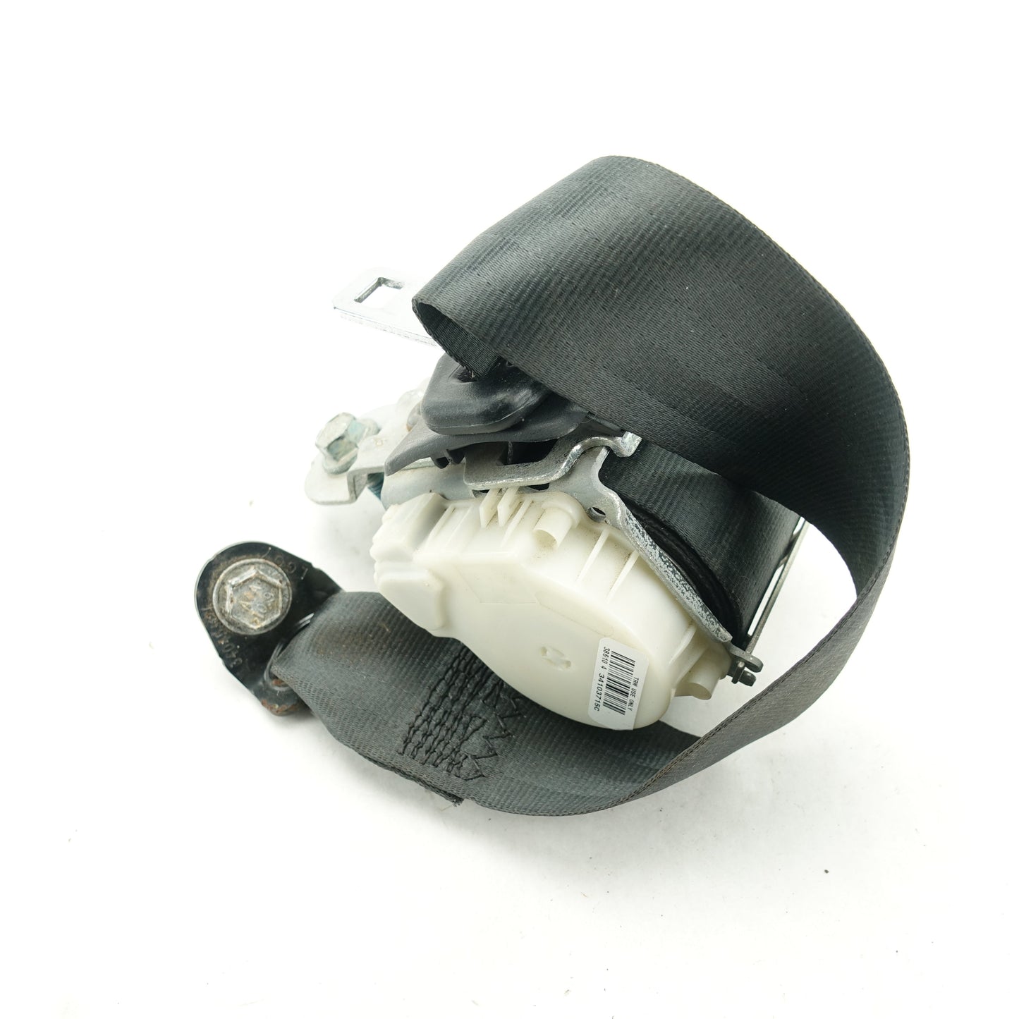 2011 2012 2013 2014 Hyundai Sonata Rear Left Seat Belt Black