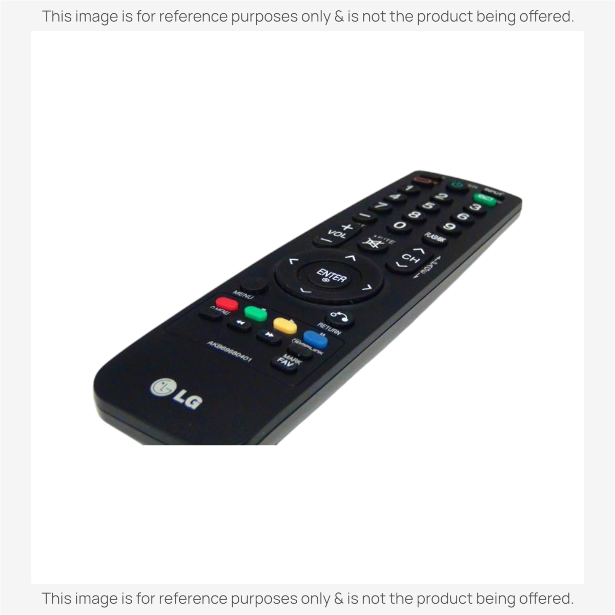 Substitute For LG AKB69680401 TV Remote Control [AKB76040302]