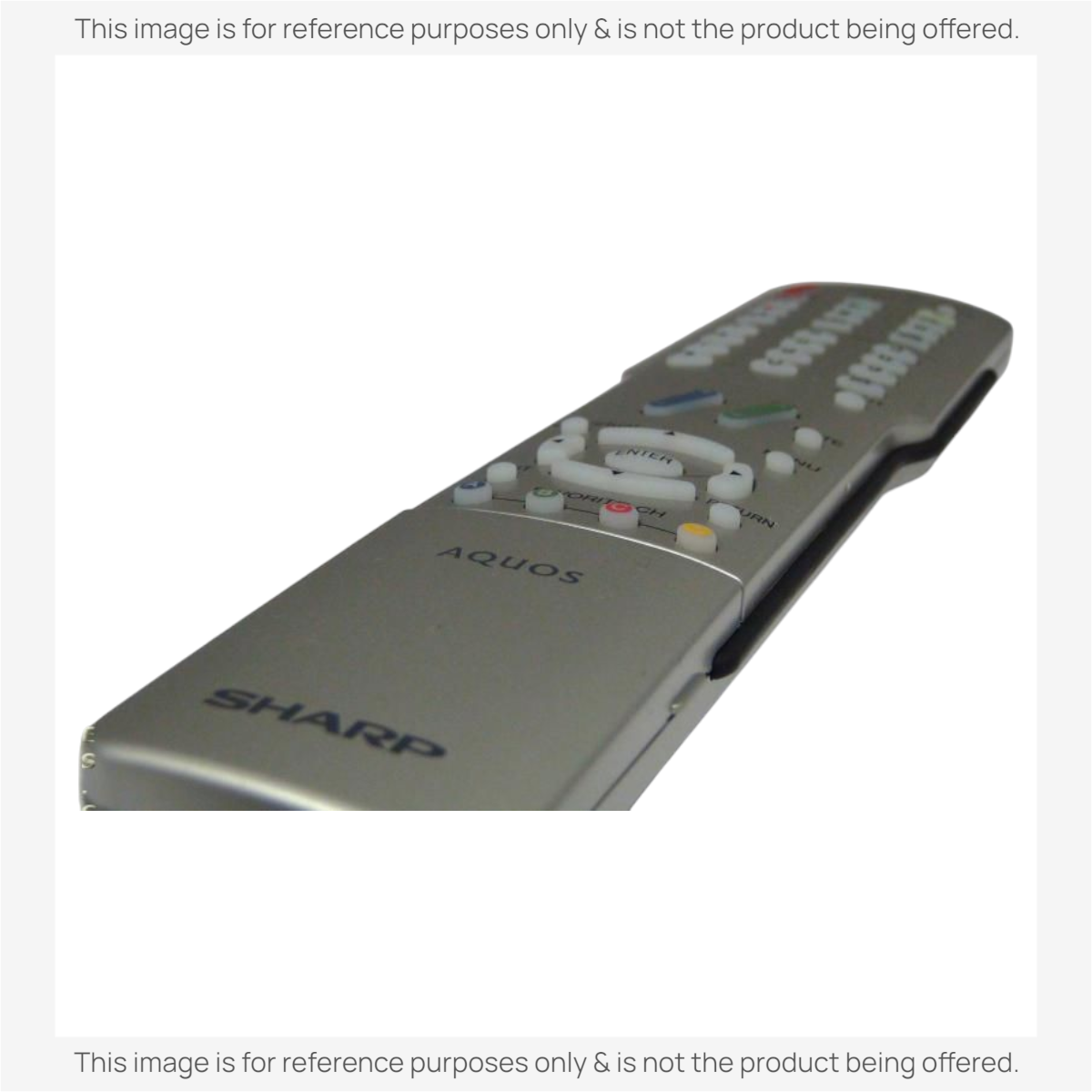 Anderic Substitute for Sharp GA384WJSA TV Remote Control [RRGB118WJSA]