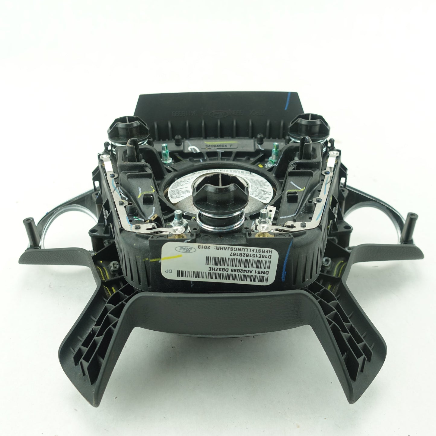 Ford Focus Drivers Steering Wheel Airbag Air Bag Black 2012 2013 2014 2015 2016 2017 2018