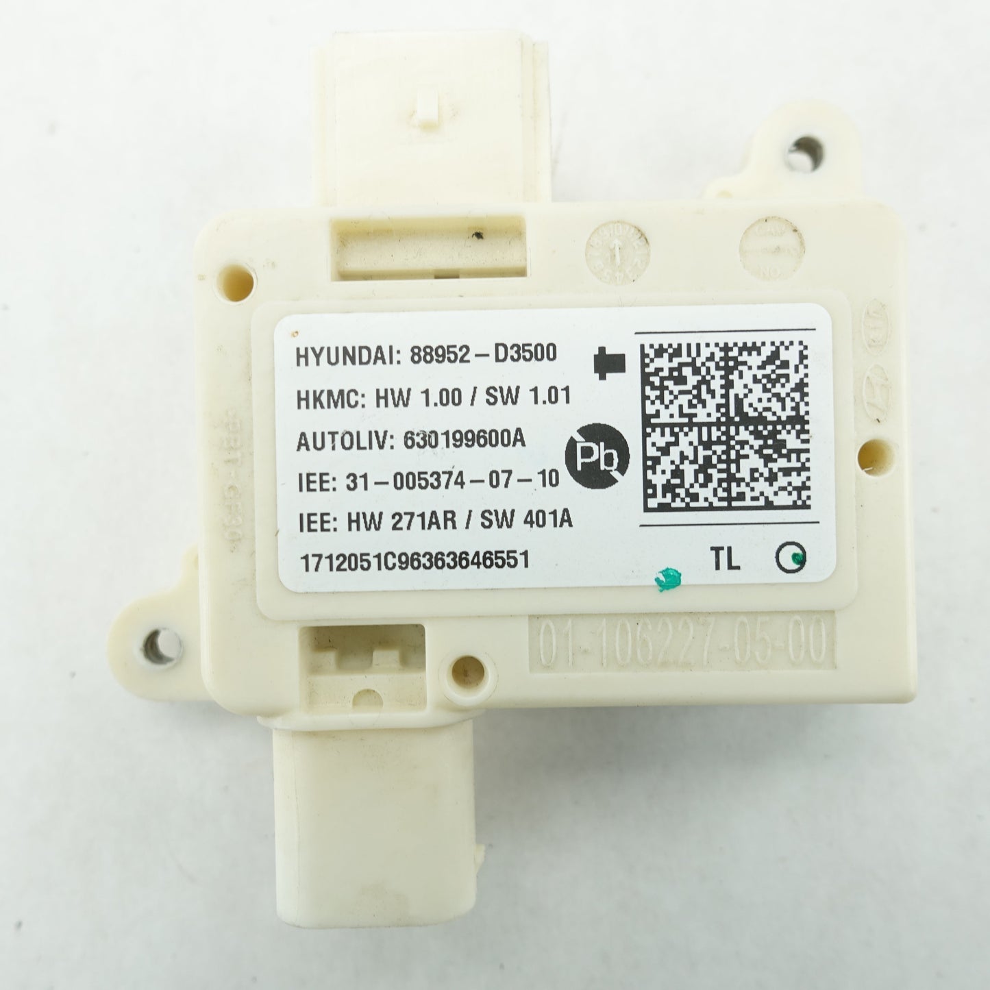 2016 2017 Hyundai Tucson Passenger Seat Occupant Sensor Module Unit-ODU (PODS)