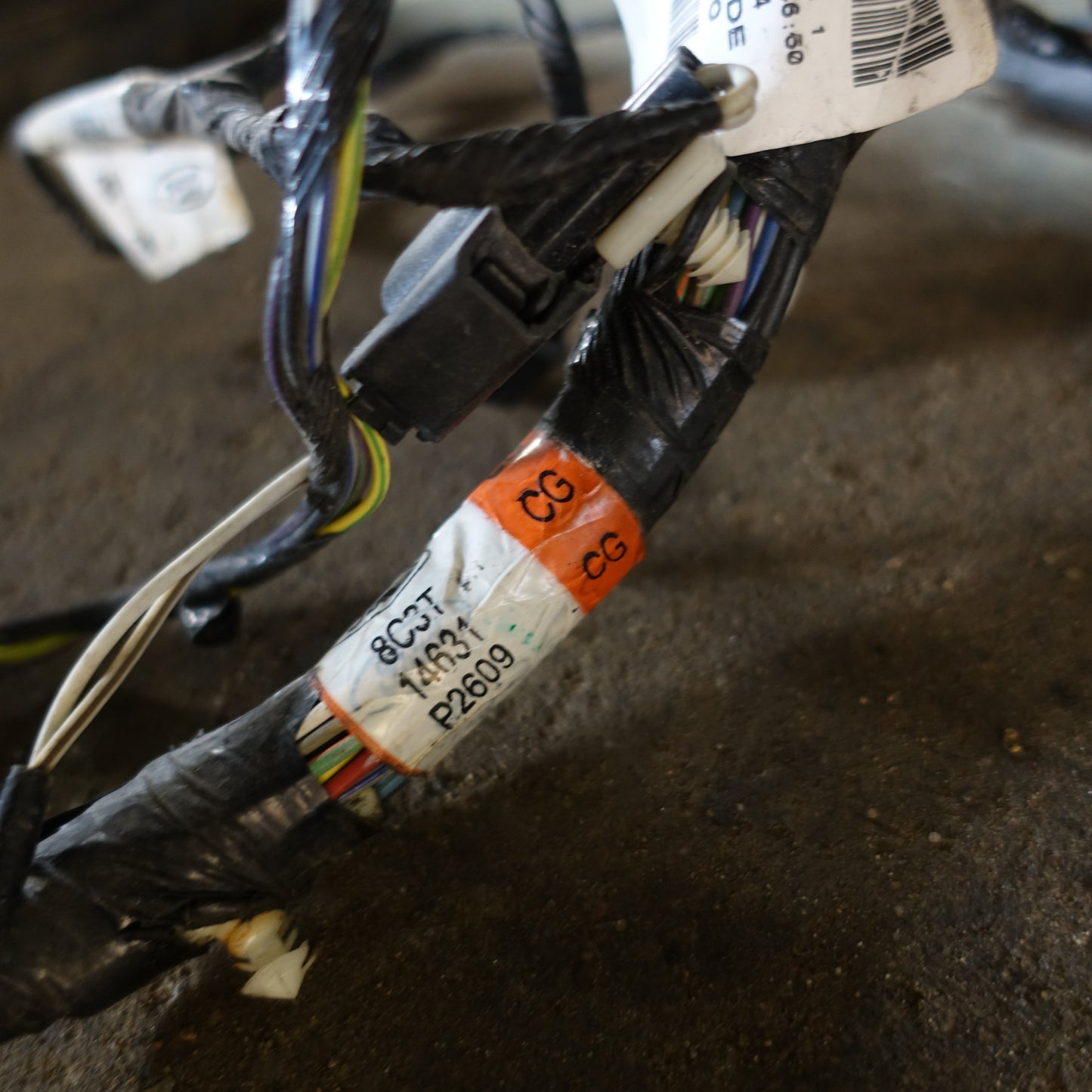 2008 Ford F250 F350 Driver Left Front Door Wire Harness Loom Crew Cab