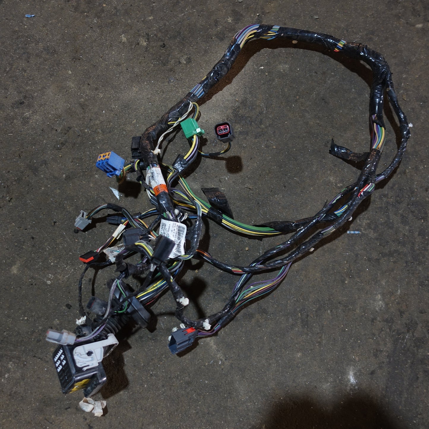 2008 Ford F250 F350 Driver Left Front Door Wire Harness Loom Crew Cab
