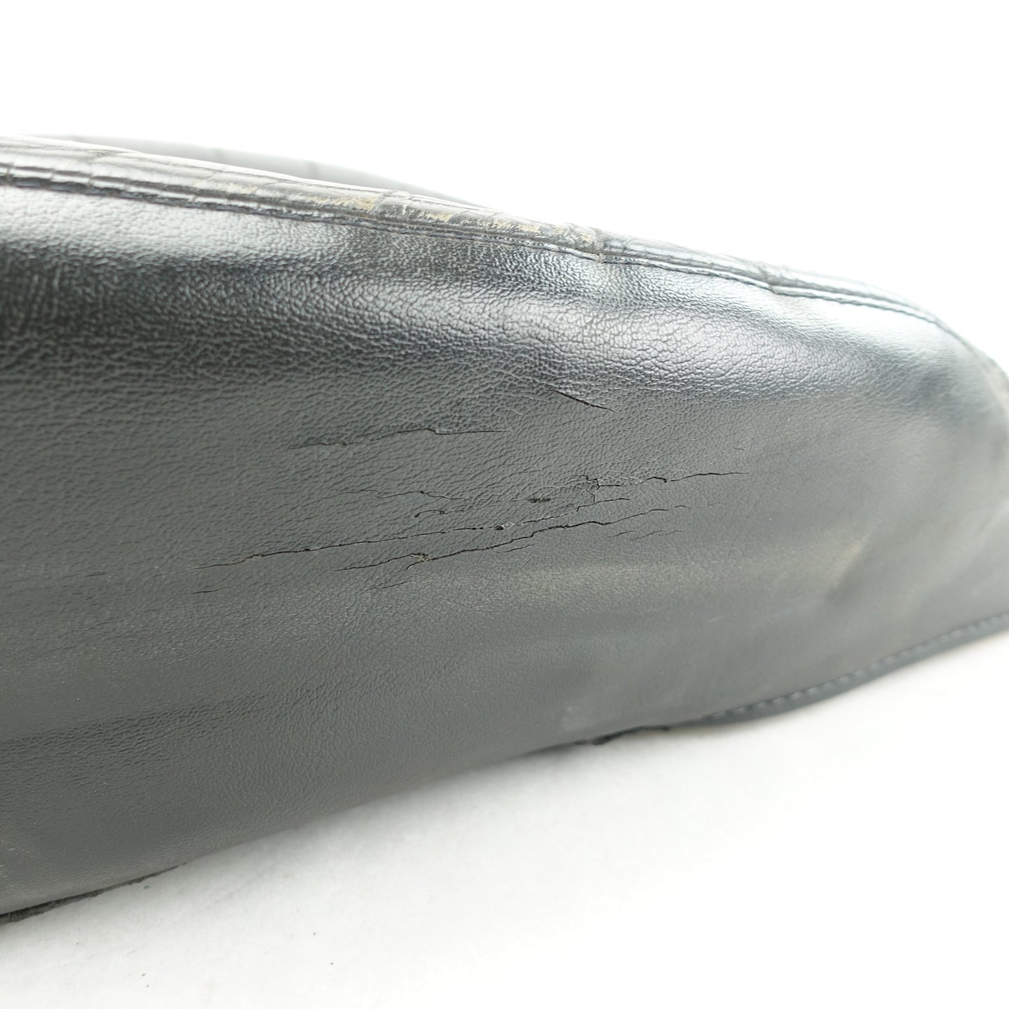 Damage 2006 Pontiac Torrent Driver Left Front Bottom Cushion Leather Black