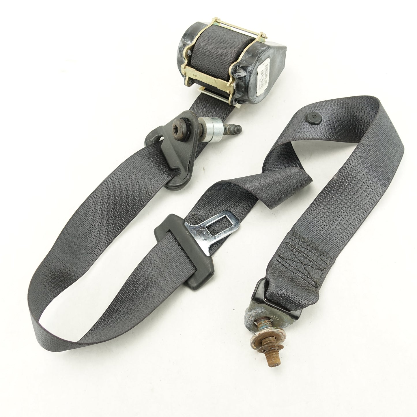 2006 2007 2008 2009 Pontiac Torrent Right Rear Seat Belt Black