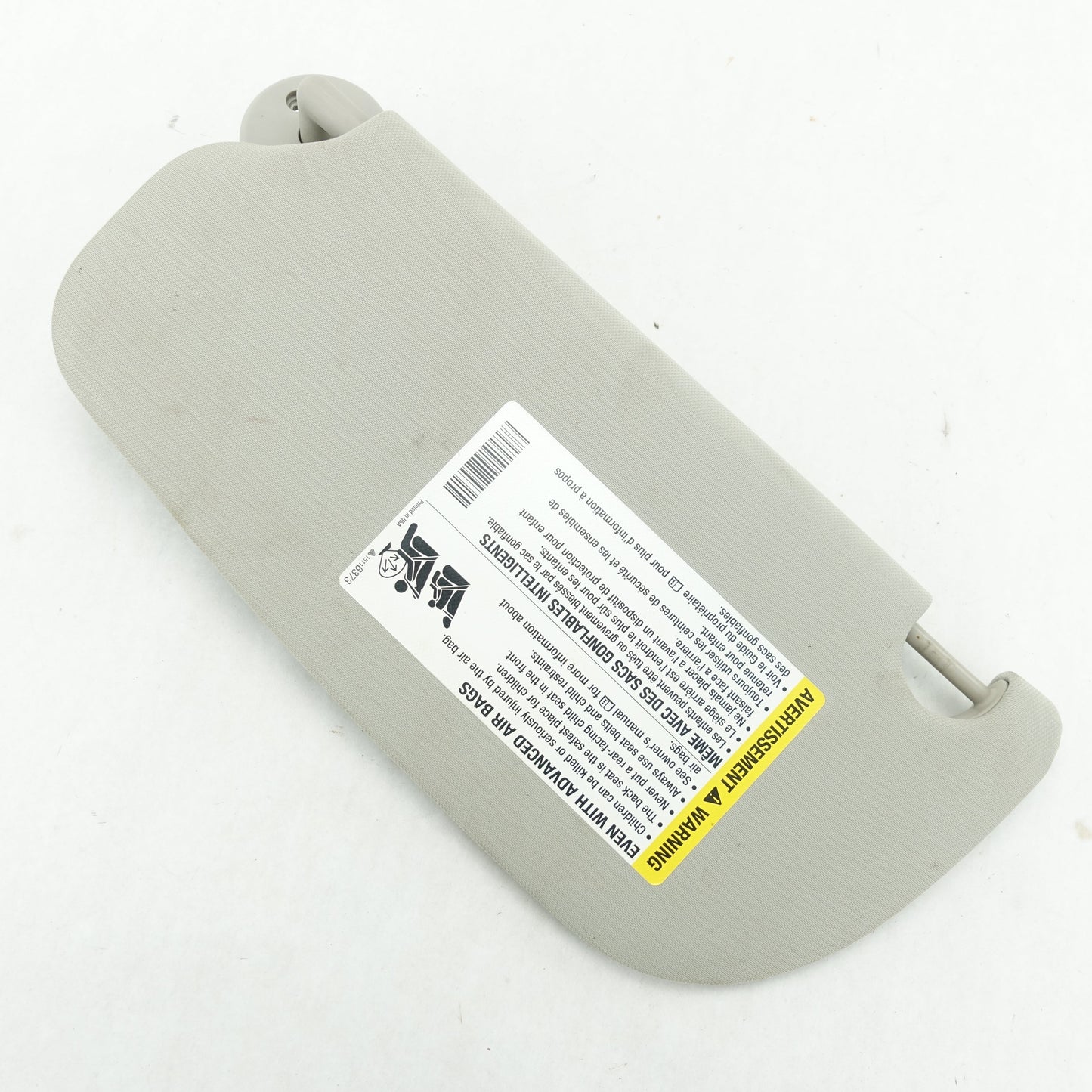 2005 2006 2007 2008 2009 2010 Chevy Cobalt Passenger Right Sunvisor Sun Visor