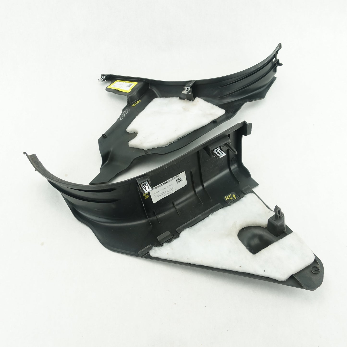 2011 2012 2013 2014 Ford F250 F350 Kick Panel Under Dash Trim Bezel Cover Black