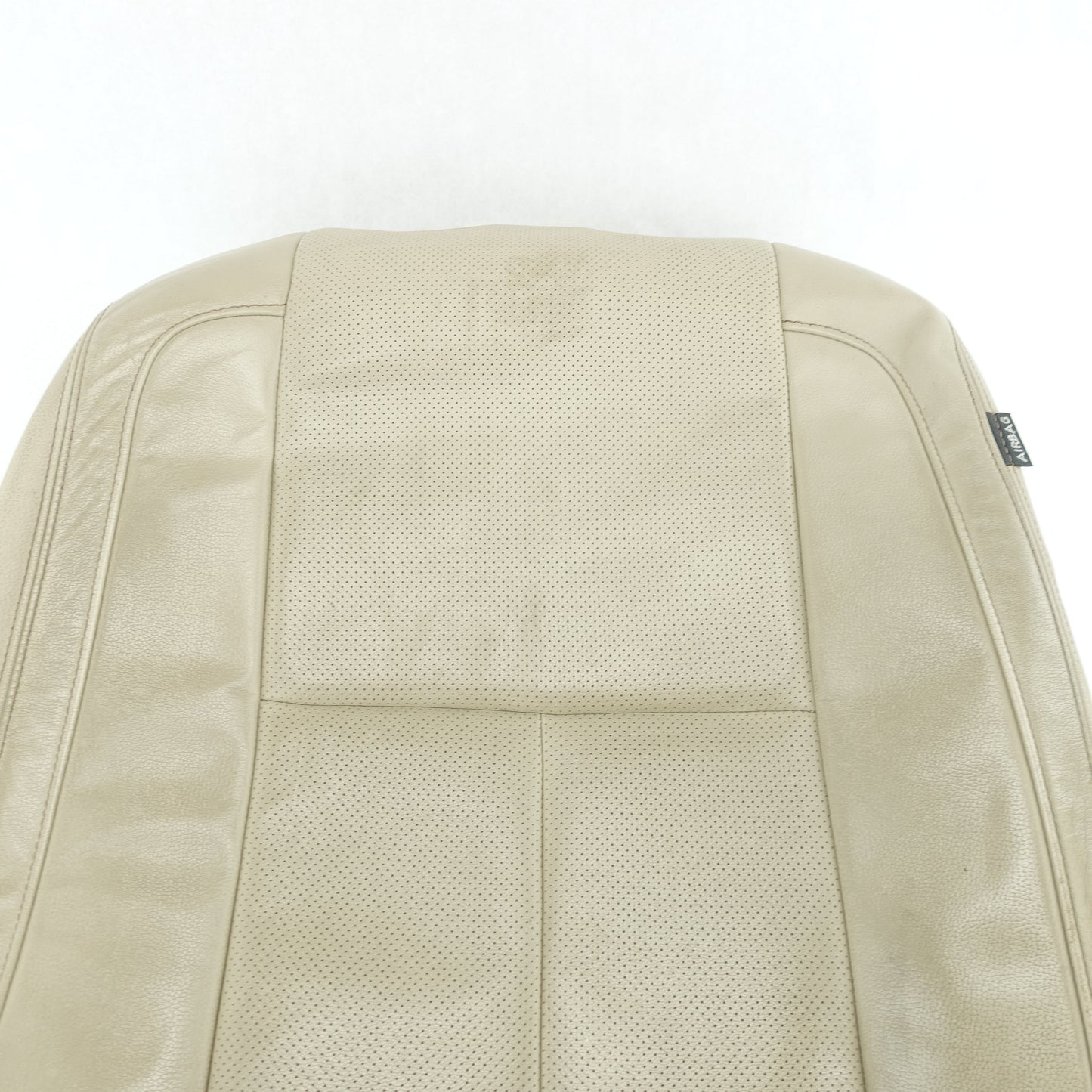 2016 2017 2018 2019 Nissan TITAN XD Driver Left Backrest Skin Cover Tan Leather