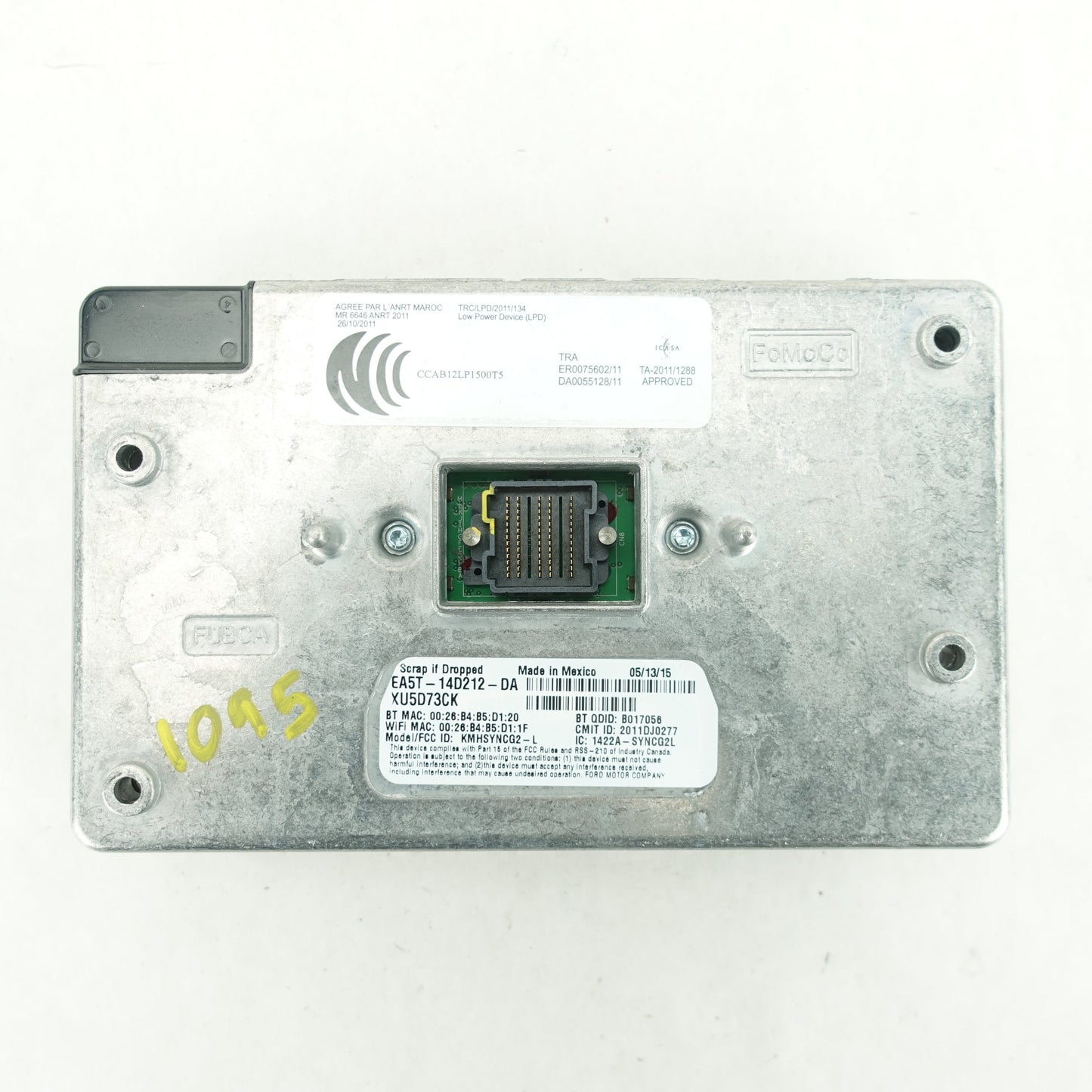 2013 2014 2015 2016 Ford F250 F350 Sync Control Module Computer
