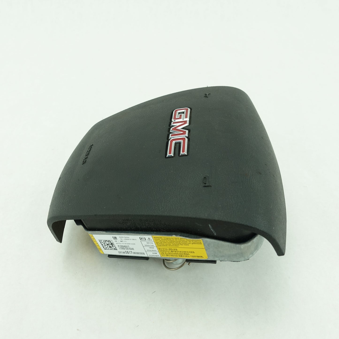 2010 2011 2012 2013 2014 2015 2016 2017 GMC Terrain Driver Left Steering Wheel Airbag Air Bag Black