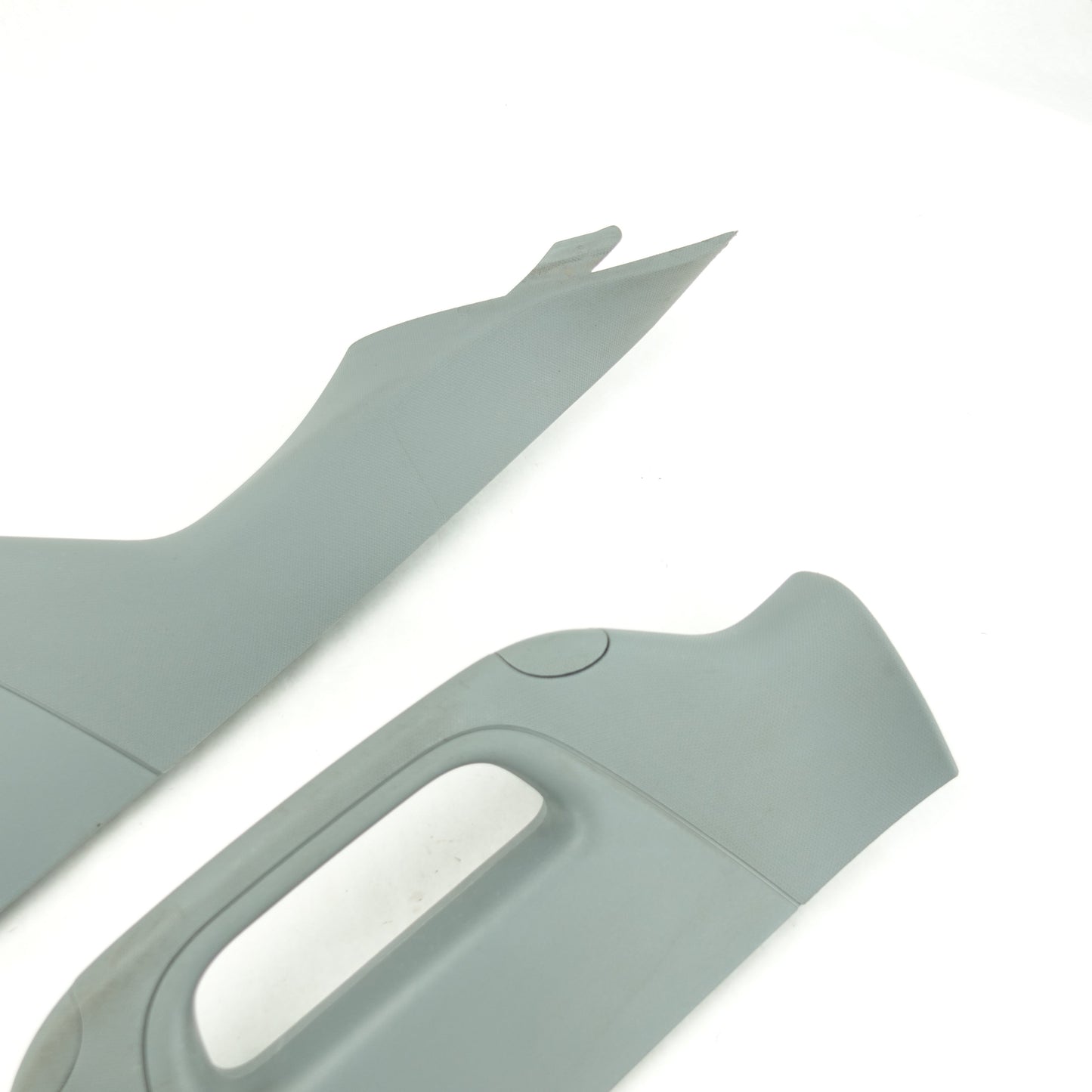 2011 2012 2013 2014 15 Ford F250 F350 A Pillar Left Right Set Grab Handle Gray