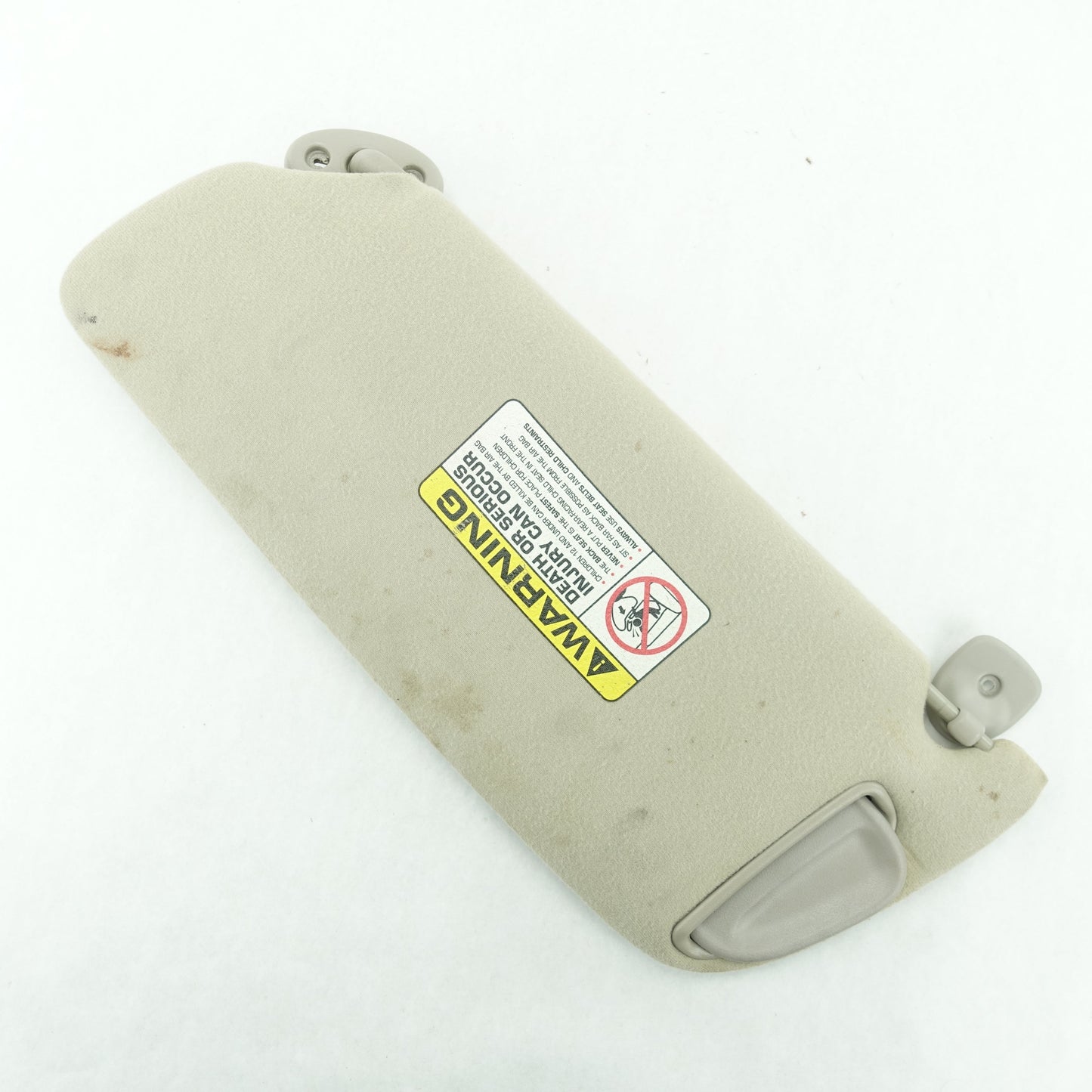 Damage 1999 2000 2001 02 Jeep Grand Cherokee Passenger Right Sunvisor Sun Visor