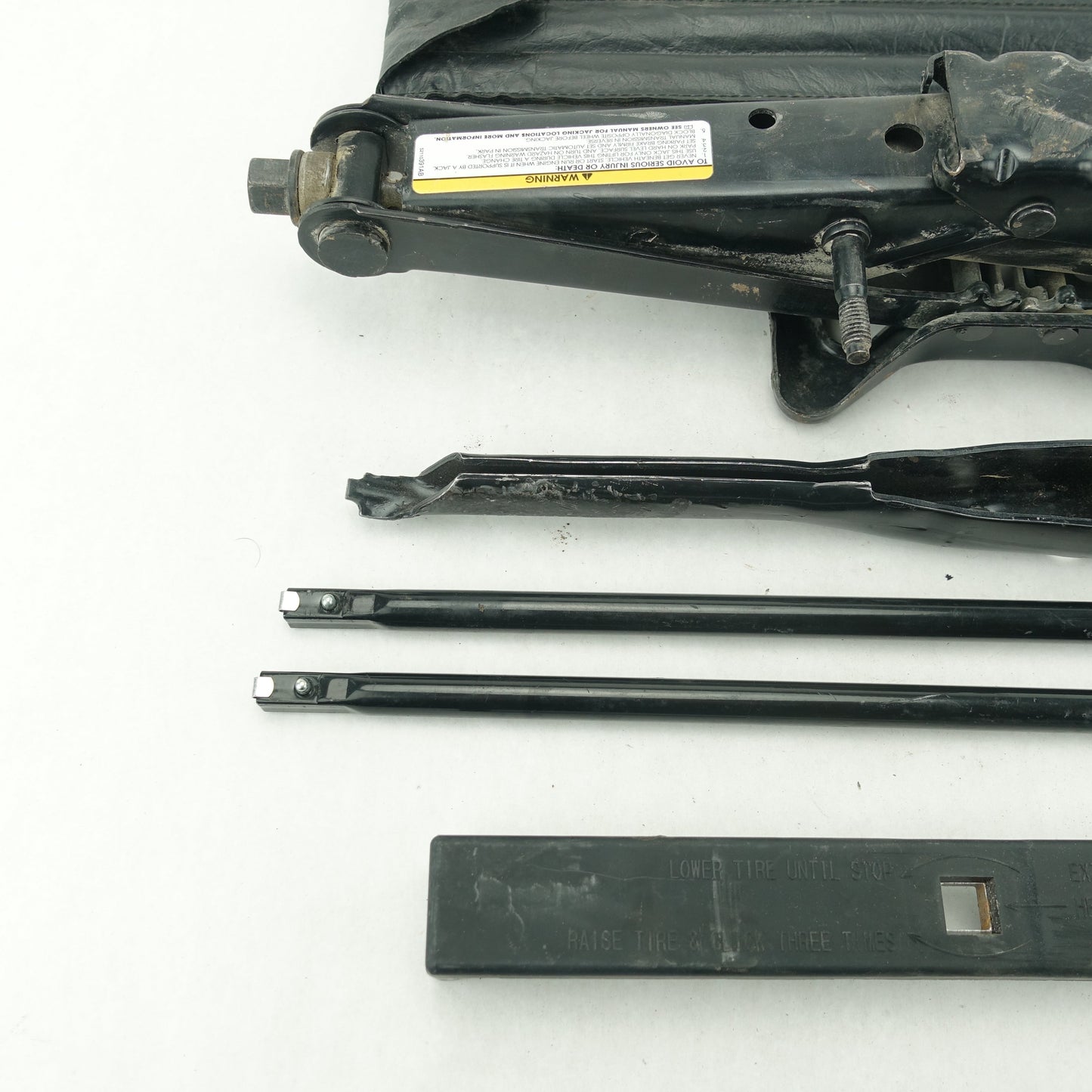 2001 2002 03 Town & Country Caravan Spare Emergency Jack Tool Kit Lug Nut Wrench
