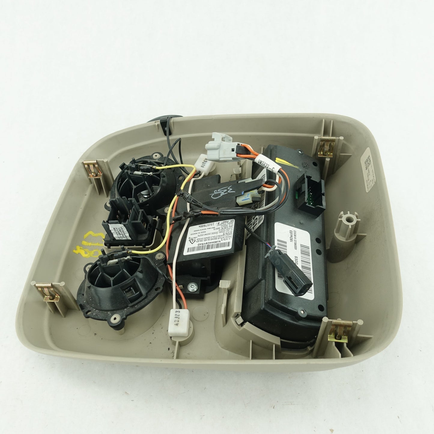 2003 2004 2005 Suburban Yukon Overhead Console Dome Map Light Lamp Garage Opener