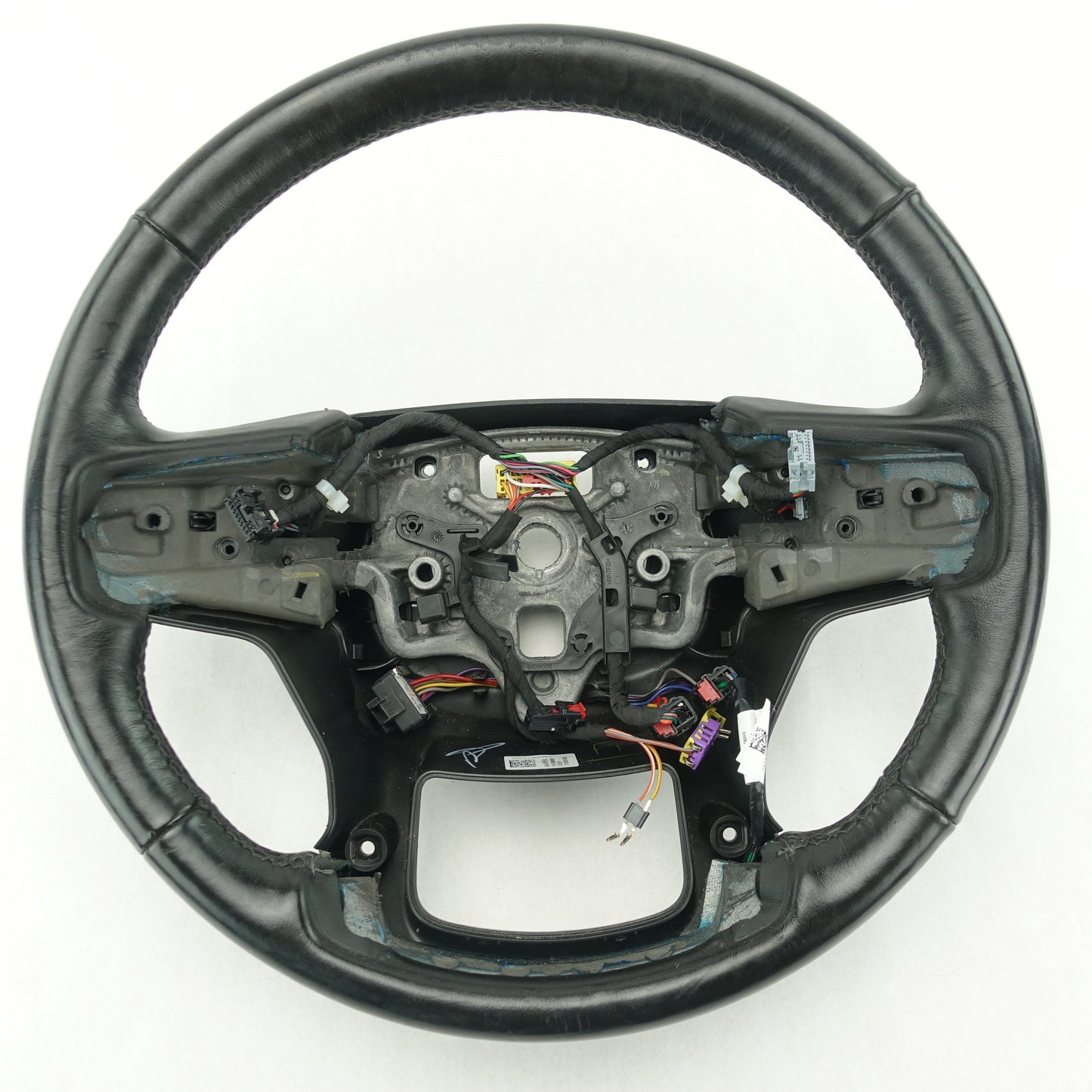 Damage 2020 2021 2022 2023 Silverado Sierra Steering Wheel Leather Heated Black