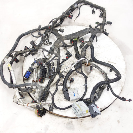 Damage 2019 Silverado Sierra 5.3L Engine Wire Harness Loom
