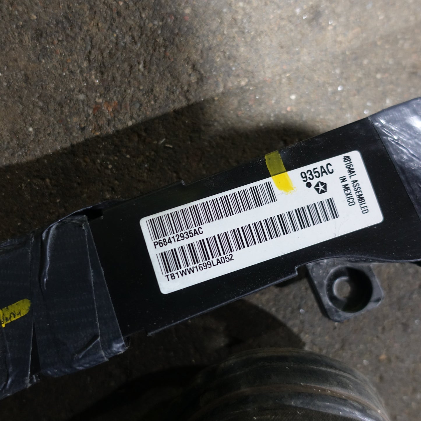 2019 Ram 3500 Big Horn Regular Cab Floor Wire Harness Loom