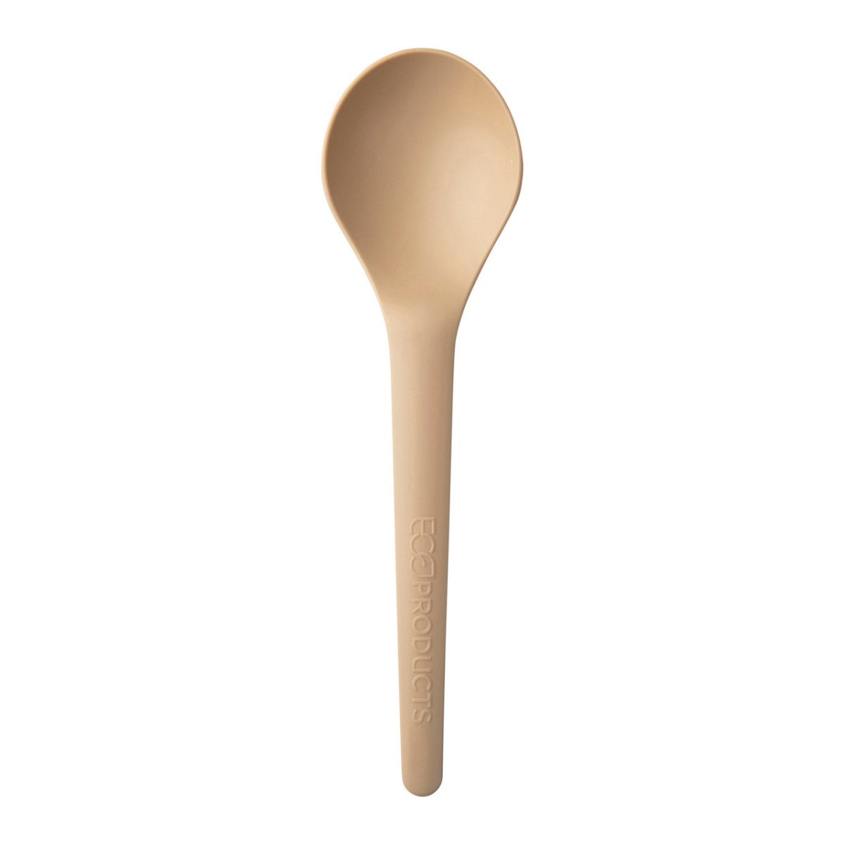 GreenStripe Renewable & Compostable Plantware Soup Spoon - 6in Beige (QTY:1000)