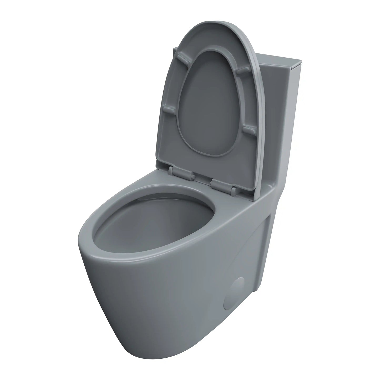 Reno One-Piece Chair Height Elongated Toilet, 1.1/1.6 GPF Dual Flush, Multiple Colors
