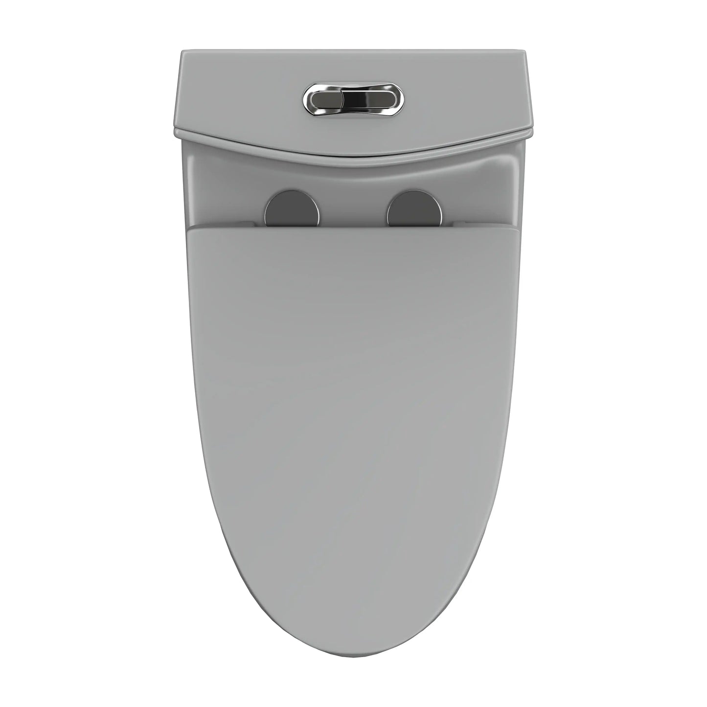 Reno One-Piece Chair Height Elongated Toilet, 1.1/1.6 GPF Dual Flush, Multiple Colors