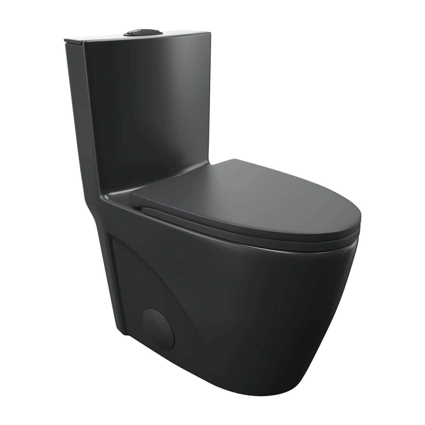 Reno One-Piece Chair Height Elongated Toilet, 1.1/1.6 GPF Dual Flush, Multiple Colors