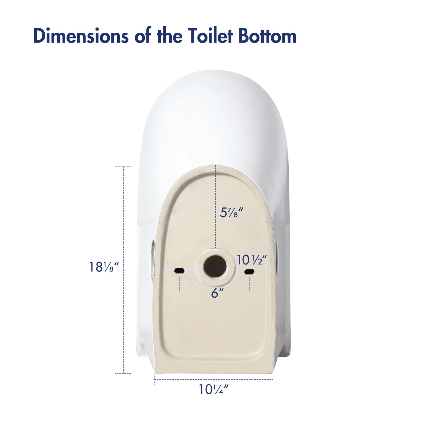 Turner 1.1/1.6 GPF Dual Flush Elongated One-Piece Toilet, Chair Height, White / Matte Black